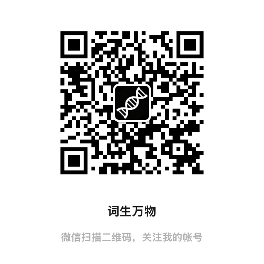 词生万物公众号二维码